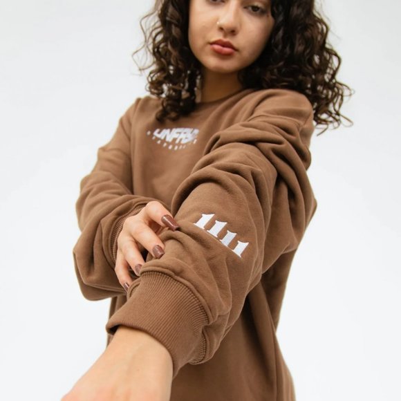 Unfayzd Apparel Unisex Crew- Cocoa -ALL SIZES AVAILABLE - Picture 2 of 3